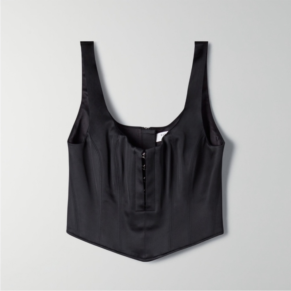 Babaton Aritzia Tempt Top -black size 2
